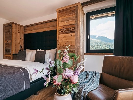 VAYA Fieberbrunn - Wohnbeispiel Doppelzimmer Superior (Zimmercodierung DS1)