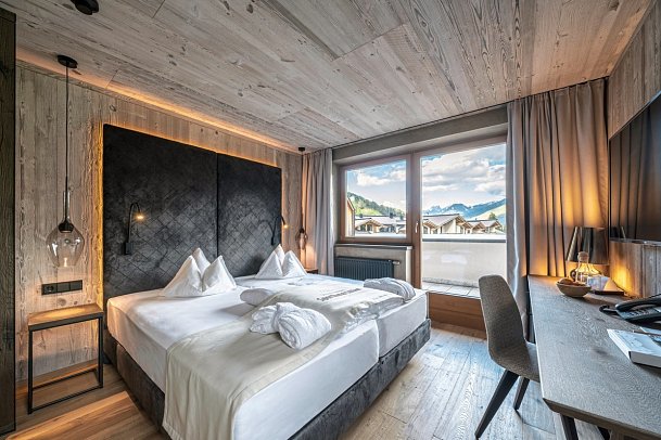 Dolomiten Residenz Sporthotel Sillian - Wohnbeispiel Doppelzimmer Residenz (Zimmercodierungen DB1 & EB1)