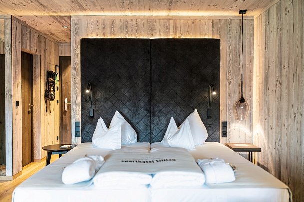 Dolomiten Residenz Sporthotel Sillian - Wohnbeispiel Doppelzimmer Residenz (Zimmercodierungen DB1 & EB1)