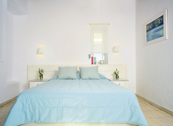 Mykonos Beach - Wohnbeispiel Doppelzimmer Meerblick (Zimmercodierung DBM)