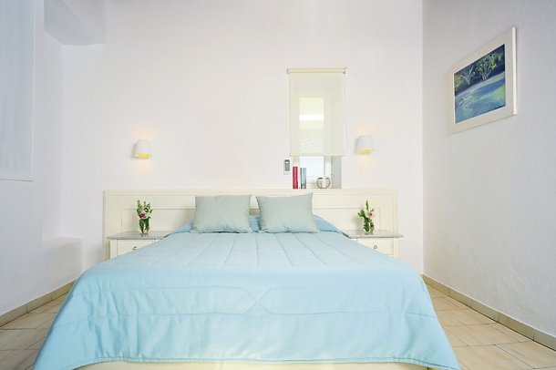 Mykonos Beach - Wohnbeispiel Doppelzimmer Meerblick (Zimmercodierung DBM)