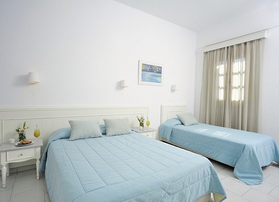 Mykonos Beach - Wohnbeispiel Doppelzimmer Meerblick (Zimmercodierung DBM)