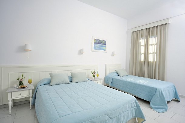 Mykonos Beach - Wohnbeispiel Doppelzimmer Meerblick (Zimmercodierung DBM)