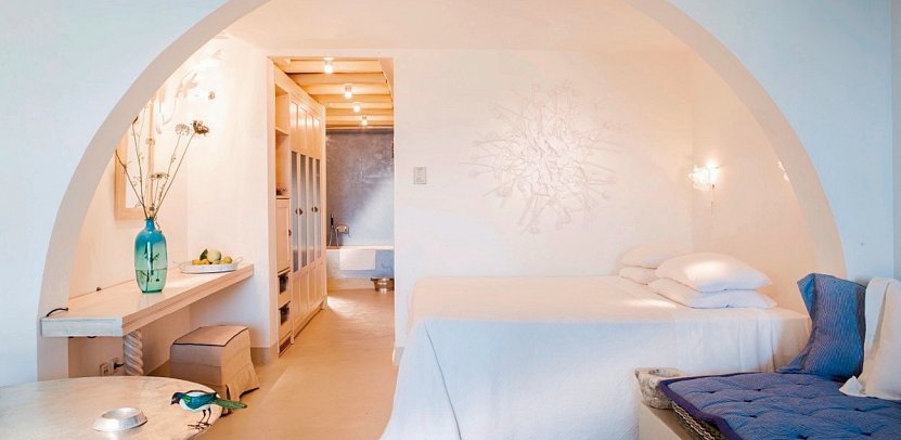 Mykonos Blu a Grecotel Resort to Live - Wohnbeispiel Island Bungalow Luxury mit Privatpool (Zimmercodierung BBR)