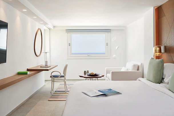 Myconian Korali - Wohnbeispiel Doppelzimmer Deluxe Inopos Landblick (Zimmercodierung DDL)