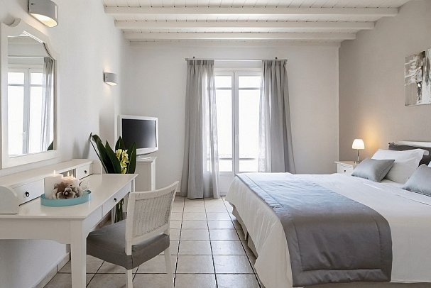 Deliades - Wohnbeispiel Doppelzimmer seitl. Meerblick (Zimmercodierung DBN)