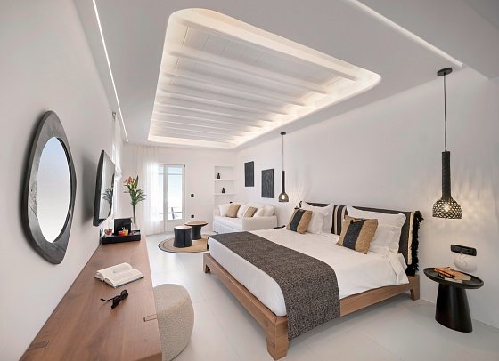 Deliades - Wohnbeispiel Juniorsuite Meerblick mit Whirlpool (Zimmercodierung JBM)
