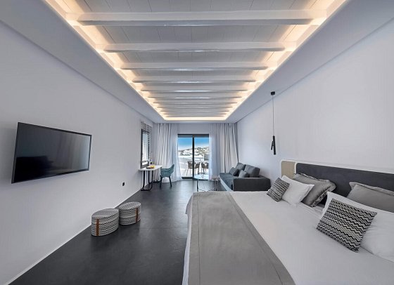 Deliades - Wohnbeispiel Collection Suite Meerblick Privatpool (Zimmercodierung W1R)