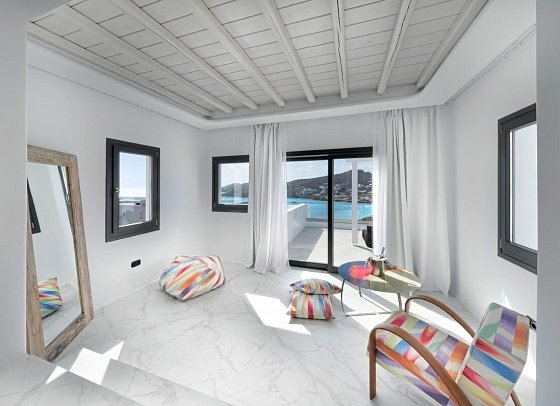 Deliades - Wohnbeispiel Diamond Suite Meerblick Privatpool (Zimmercodierung W2R)