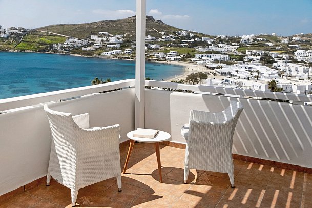 Deliades - Wohnbeispiel Doppelzimmer Superior Meerblick (Zimmercodierung DBN)