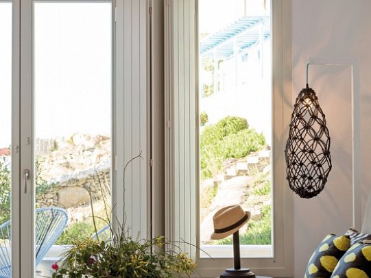 Boheme Mykonos - Wohnbeispiel Suite Superior Meerblick (Zimmercodierung WSM)