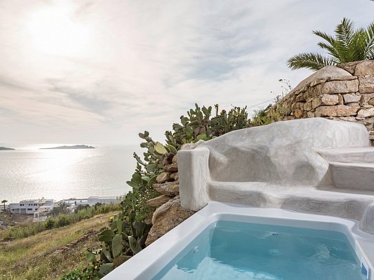 Boheme Mykonos - Wohnbeispiel Suite Grand Bohemian Sea View