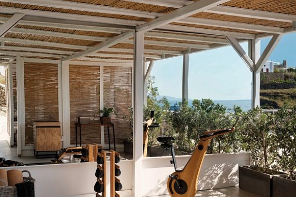 Boheme Mykonos - Wohnbeispiel Suite Deluxe Meerblick (Zimmercodierung WDM)