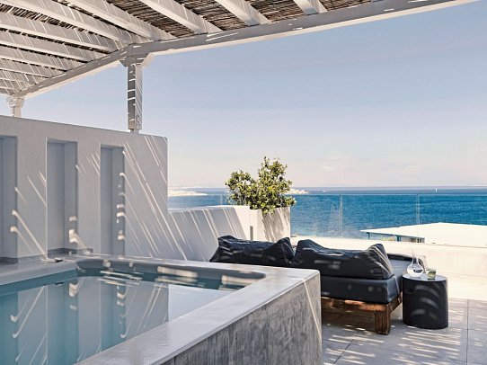 Boheme Mykonos - Wohnbeispiel Suite Grand Bohemian Sea View
