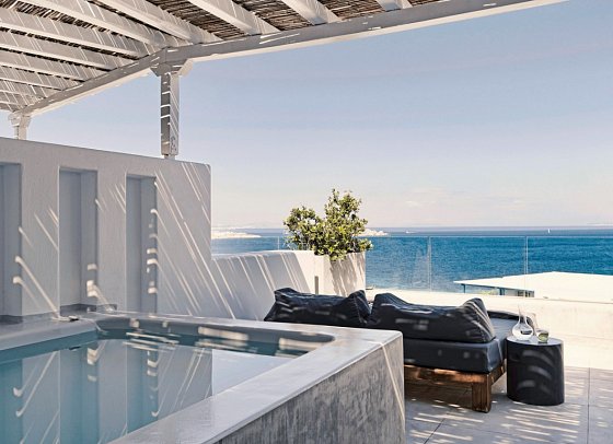 Boheme Mykonos - Wohnbeispiel Suite Grand Bohemian Sea View