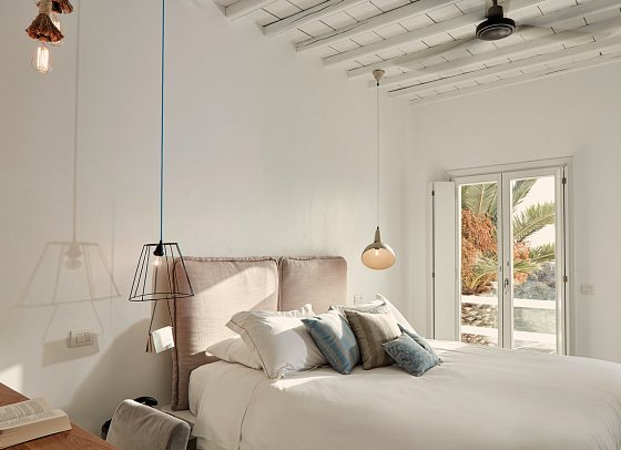 Boheme Mykonos - Wohnbeispiel Suite Meerblick (Zimmercodierung WBM)
