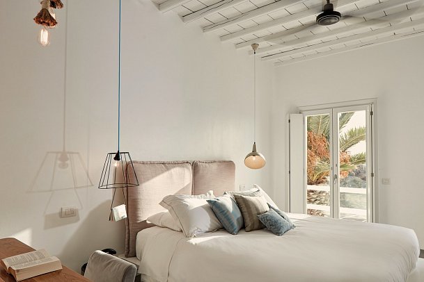 Boheme Mykonos - Wohnbeispiel Suite Meerblick (Zimmercodierung WBM)