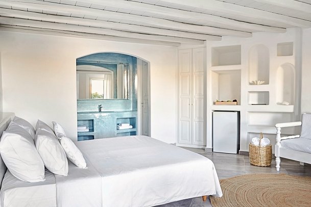Mykonos Lolita a Grecotel Resort to Live - Wohnbeispiel Juniorsuite Meerblick (Zimmercodierung JBM)