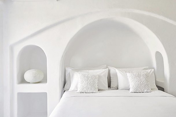 Mykonos Lolita a Grecotel Resort to Live - Wohnbeispiel Doppelzimmer Gartenblick (Zimmercodierung DBG)