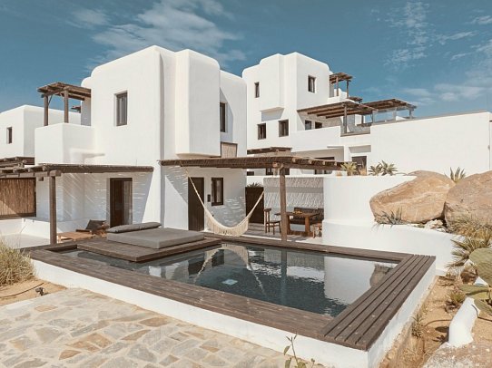 ananea Mykonos - Wohnbeispiel Myconian Villa mit privatem Pool und Meerblick (Zimmercodierung VBR)