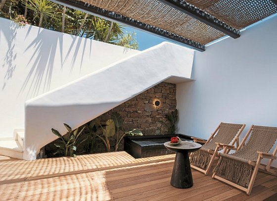 Asty Mykonos Hotel & Spa - Wohnbeispiel Doppelzimmer Superior (Zimmercodierung DS1)