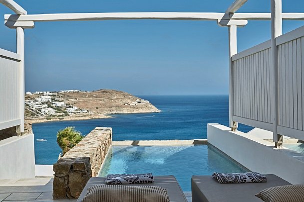 Mykonos Bliss Cozy Suites - Wohnbeispiel