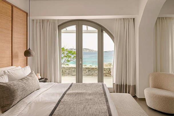 Grace Mykonos - Wohnbeispiel Suite Superior Meerblick (Zimmercodierung WSM)