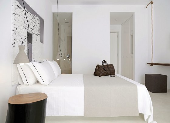 Livin Mykonos - Wohnbeispiel Doppelzimmer Gartenblick (Zimmercodierung DBG)