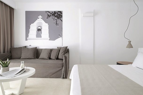 Livin Mykonos - Wohnbeispiel Juniorsuite Meerblick (Zimmercodierung JBM)