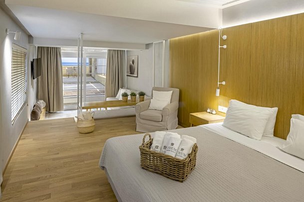 Atrium - Wohnbeispiel Juniorsuite Meerblick (Zimmercodierung JSM)