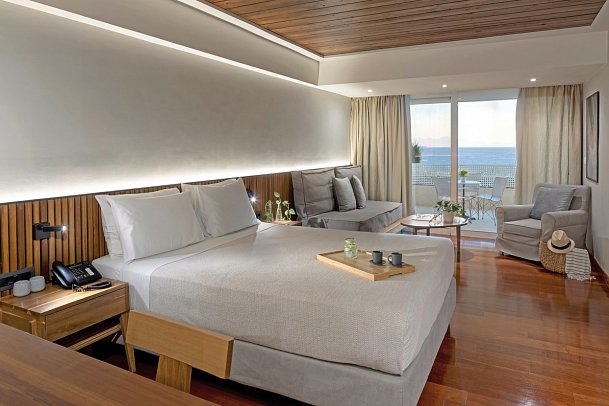 Atrium - Wohnbeispiel Juniorsuite Meerblick (Zimmercodierung JBM)