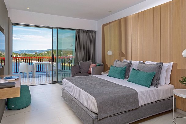 Skiathos Palace - Wohnbeispiel Suite Panorama Meerblick (Zimmercodierung W1M)