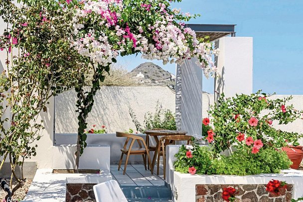 Xenones Filotera - Wohnbeispiel Suite mit Östlichem Mittelmeer-Blick (Zimmercodierung W8M)