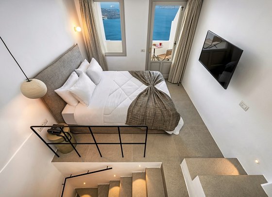 Ira Hotel & Spa - Wohnbeispiel Maisonette Meerblick (Zimmercodierung MBM)