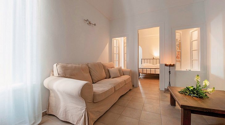 Gorgona Villas - Wohnbeispiel Suite Meerblick (Zimmercodierung WBM)