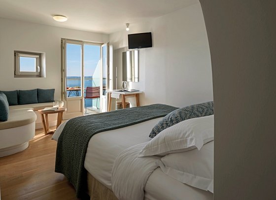 Panorama Boutique - Wohnbeispiel Doppelzimmer Meerblick (Zimmercodierung DBM)