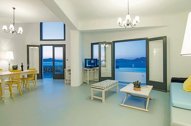 Grand Ambassador Santorini - Wohnbeispiel Villa Ambassador Meerblick Privatpool (Zimmercodierung VBR)