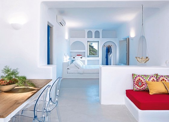 Skyfall Suites - Wohnbeispiel Superior Suite Private mit Meerblick (Zimmercodierung WSM)