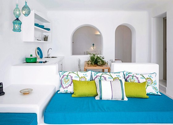 Skyfall Suites - Wohnbeispiel Executive Suite Private mit Meerblick (Zimmercodierung WTM)
