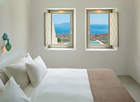 Skyfall Suites - Wohnbeispiel Executive Suite Private mit Meerblick (Zimmercodierung WTM)