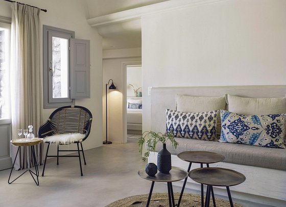 Santo Pure Oia Suites & Villas - Wohnbeispiel Meerblick-Suite