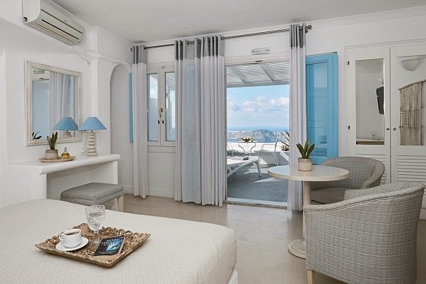 Andromeda Villas & Spa Resort - Wohnbeispiel Juniorsuite (Zimmercodierung JBM)
