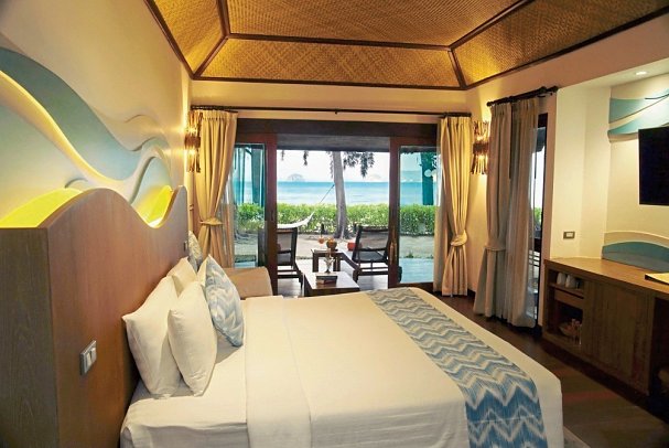Tup Kaek Sunset Beach Resort - Wohnbeispiel Deluxe Beachfront Cottage (Zimmercodierung UDM)