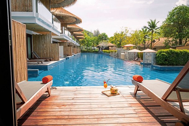 Tup Kaek Sunset Beach Resort - Wohnbeispiel Deluxe Pool Access (Zimmercodierung UDQ)