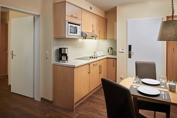 Ferien- und Freizeitpark Weissenhäuser Strand - Wohnbeispiel 2 Raum Appartement am Park 40 qm (Zimmercodierungen AB2 & ABC)