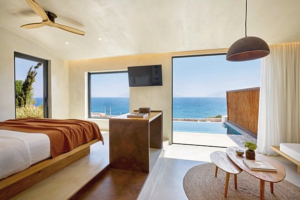 KOIA All-Suite Wellbeing Resort - Wohnbeispiel Suite Privatpool (Zimmercodierung W1R)