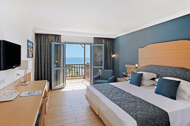 Lagas Aegean Village - Wohnbeispiel Doppelzimmer Meerblick (Zimmercodierung D1M)