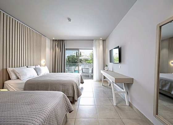 Porto Bello Beach Hotel & Aqua Park - Wohnbeispiel Doppelzimmer Swim-Up (Zimmercodierung DBQ)