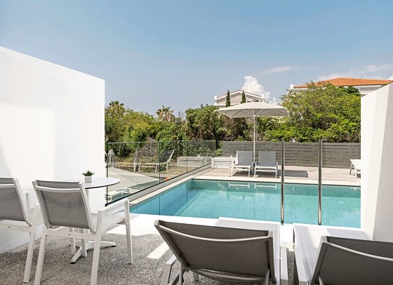 Porto Bello Beach Hotel & Aqua Park - Wohnbeispiel Doppelzimmer Swim-Up (Zimmercodierung DBQ)