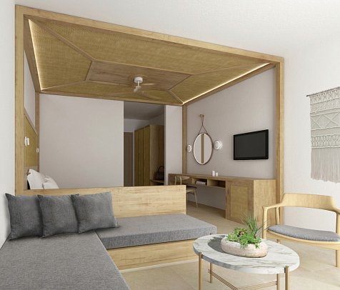 Horizon Beach Resort - Wohnbeispiel Doppelzimmer Superior Meerblick (Zimmercodierung DSM)